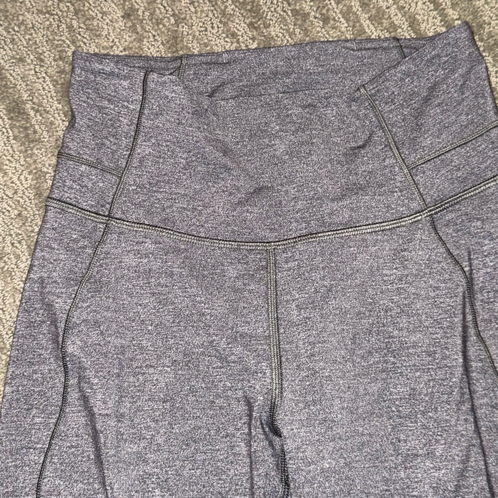 Lululemon gray wide leg leggings - Picture 3 of 5